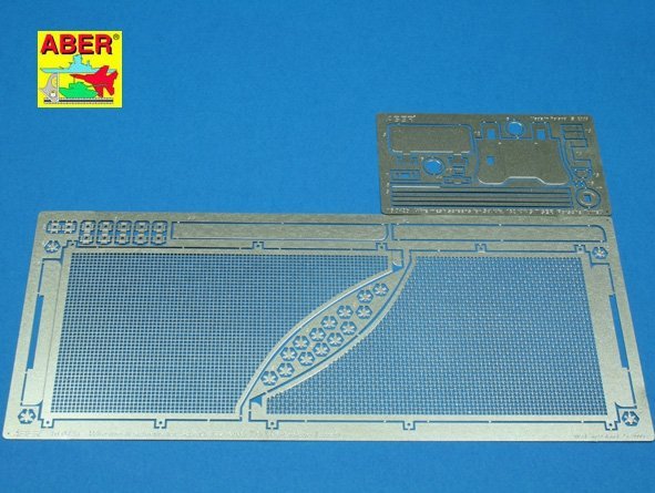 Aber 16042 Tiger II Porsche Vol.8 - Anti Mine Mesh plus some extra parts (1:16)