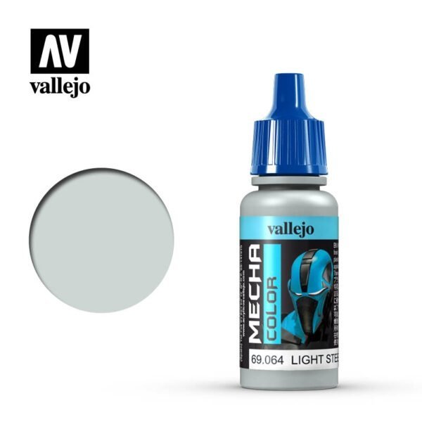 Vallejo 69064 Mecha Color - Light Steel 17ml