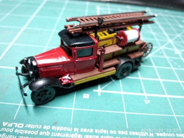 Zebrano 72111 PMG-1 Soviet Fire Engine 1/72