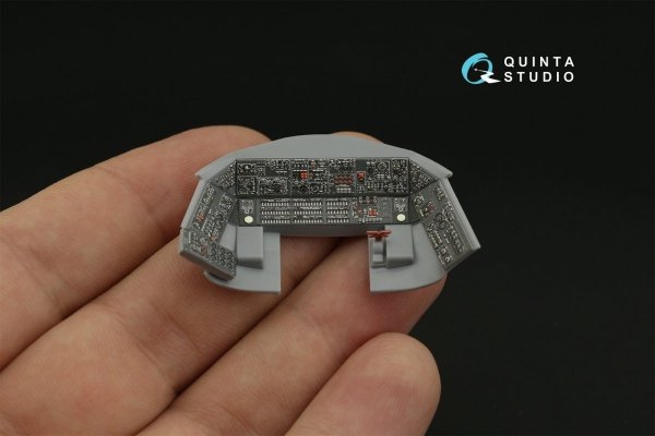 Quinta Studio QDS-48354 Mi-17 (Mi-8MT Export version) 3D-Printed &amp; coloured Interior on decal paper (Zvezda) (Small version) 1/48