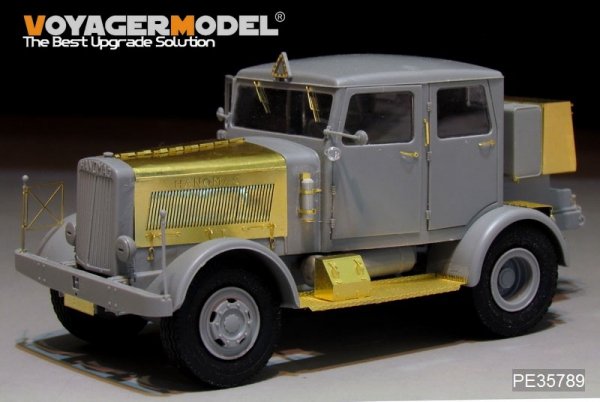 Voyager Model PE35789 WWII Hanomag SS100 Military Car w/V2 Rocket Transporter For TAKOM 2110 1/35