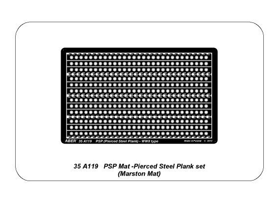 Aber 35A119 PSP (Pierced steel planks) set (1:35)