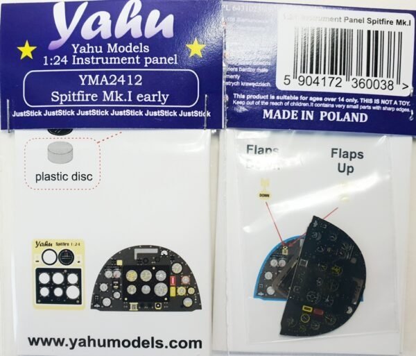 Yahu YMA2412 Spitfire Mk.I Airfix 1/24