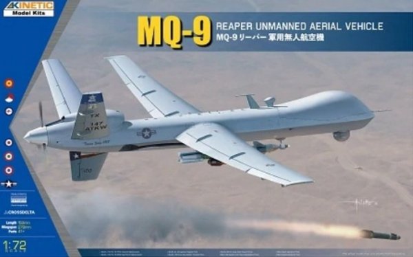 Kinetic K72004 MQ-9 Reaper Unmanned Aerial Vehicle 1/72
