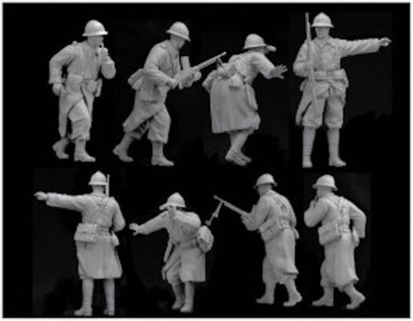 Dragon 6738 French Infantry Sedan 1940 (1:35)