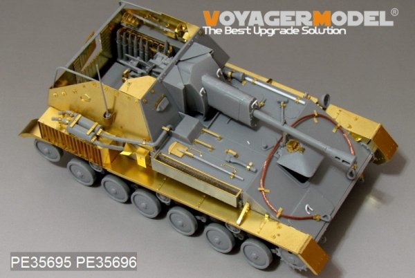 Voyager Model PE35696 WWII Russian SU-76 Self-Propeller Gun Fenders For MiniArt 35053 1/35