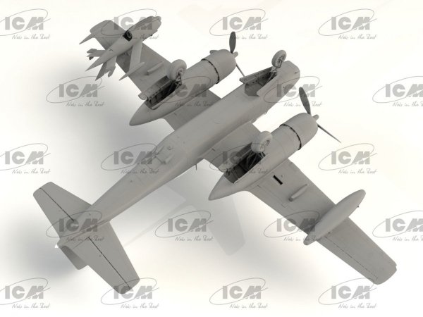ICM 48289 Jig Dog JD-1D Invader with KDA-1 drone 1/48