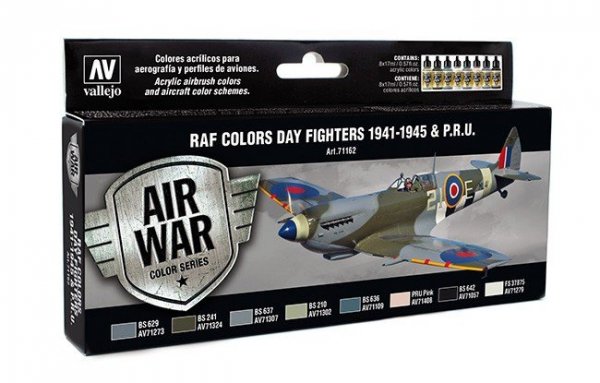 Vallejo 71162 RAF Colors Day Fighters 1941-1945 &amp; P.R.U.