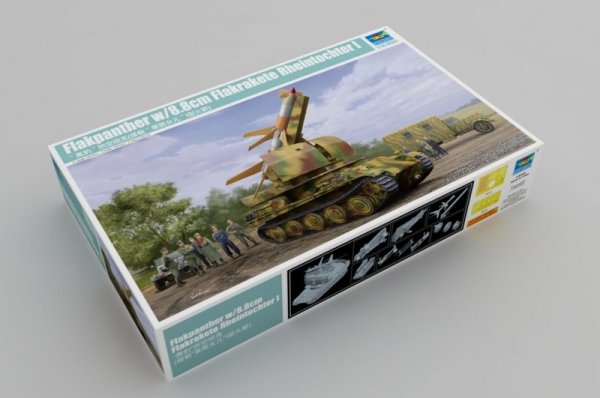 Trumpeter 09532 Flakpanther w/8.8cm Flakrakete Rheintochter I 1/35