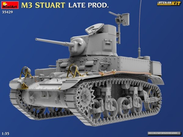 MiniArt 35429 M3 STUART LATE PROD. INTERIOR KIT 1/35