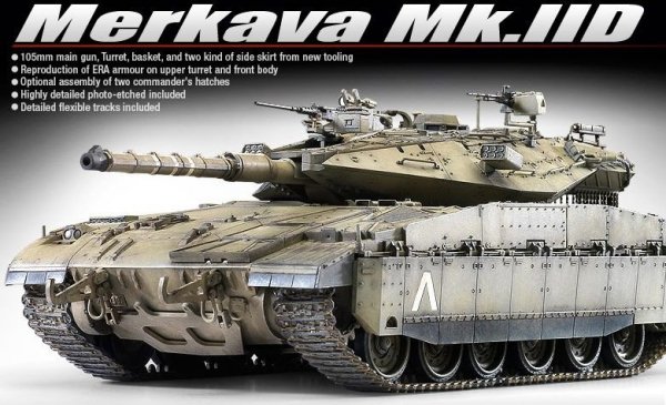 Academy 13286 Merkava Mk.IID (1:35)