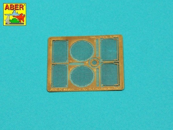 Aber 48A33 Grilles for Panther D 1/48