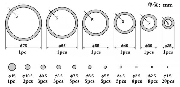 Trumpeter 09938 Plastic Circle Board B-set