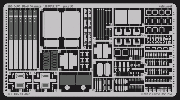 Eduard 35502 M-3 Stuart HONEY 1:35 Academy