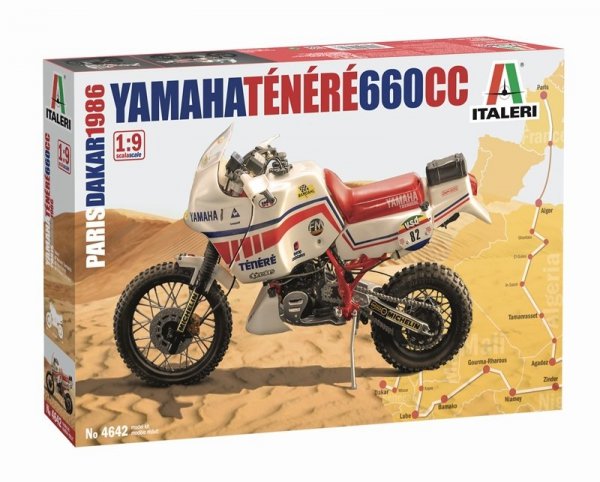 Italeri 4642 YAMAHA TENERE’ 660 cc 1986 1/9