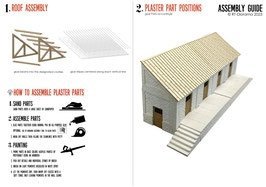 RT-Diorama 35023 RAILROAD WAREHOUSE 1/35