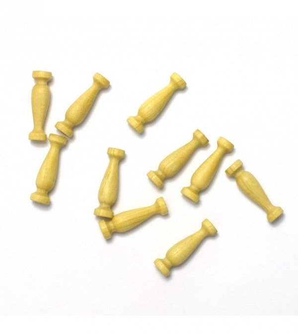 ARTESANIA LATINA 8539 Tralki drewniane 16 mm - 10 sztuk