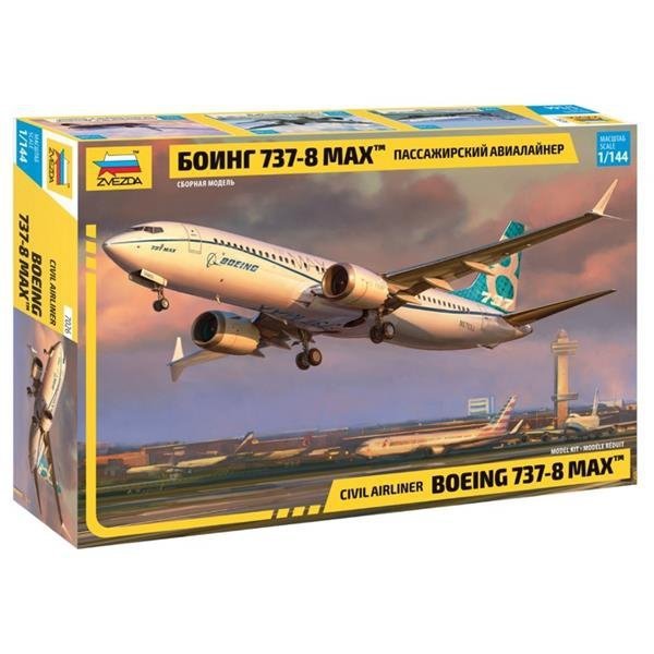 Zvezda 7026 Boeing 737-8 Max 1:144