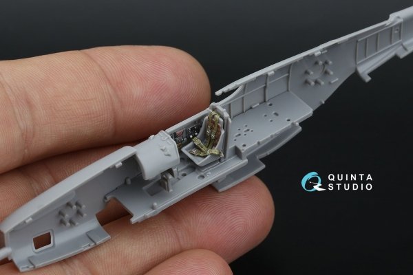 Quinta Studio QD72219 P-51B/P-51C Mustang 3D-Printed &amp; coloured Interior on decal paper (Arma Hobby) 1/72