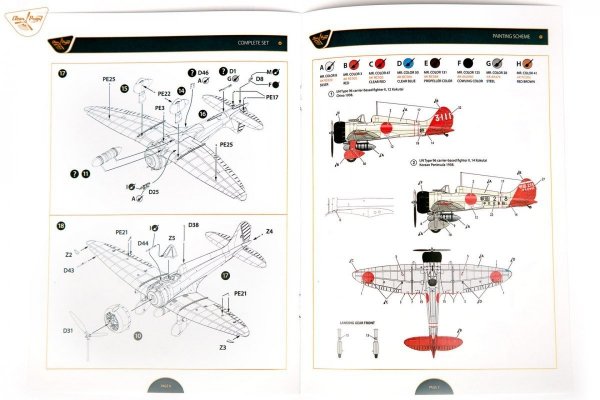 Clear Prop! CP72009 A5M2b Claude (late version) ADVANCED KIT 1/72