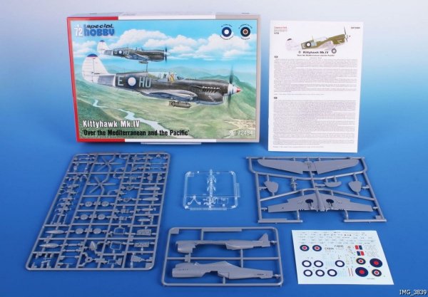 Special Hobby 72484 Kittyhawk Mk.IV 'Over The Mediterranean and the Pacific' 1/72