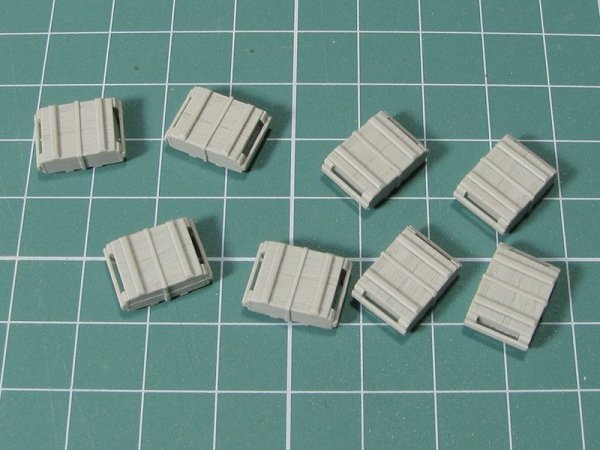 Eureka XXL E-036 Modern Russian Ammo Crates Type II for 7,62mm Ammo (for AK-47 Kalashnikov) 1/35