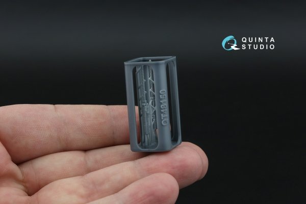 Quinta Studio QT48150 Browning .50 AN_M2 (fixed) Machine Gun, 2 pcs (for all kits) 1/48