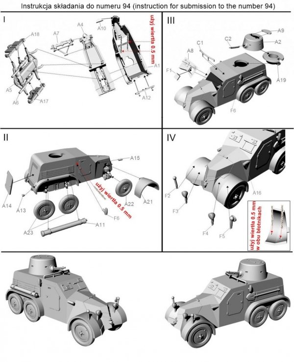 First To Fight PL095 Panzerspähwagen 30(t) Tatra OA vz 30 1/72