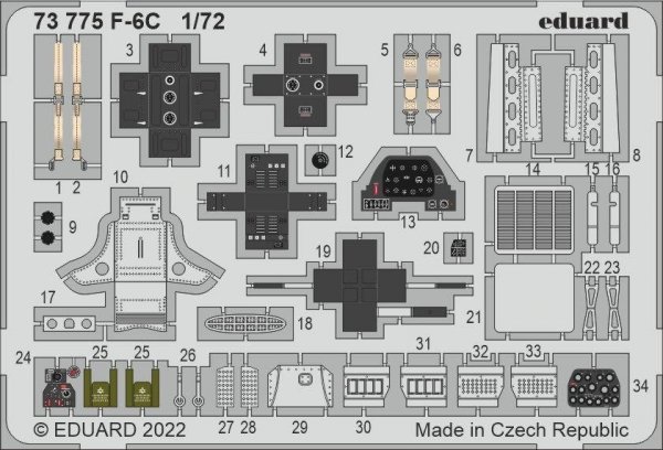 Eduard 73775 F-6C ARMA HOBBY 1/72