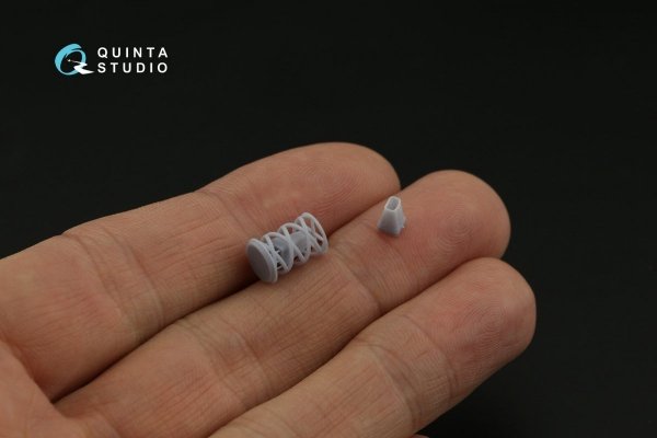 Quinta Studio QD+48342 F-4G late 3D-Printed &amp; coloured Interior on decal paper (Meng) (with 3D-printed resin parts) 1/48