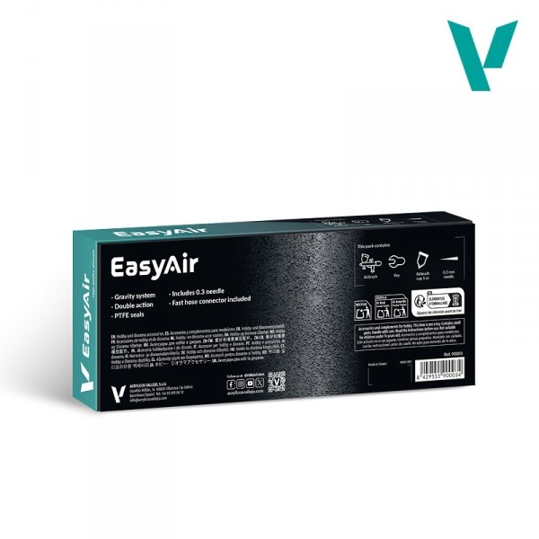 Vallejo 90003 EasyAir - Aerograf Gravity System - 0.3