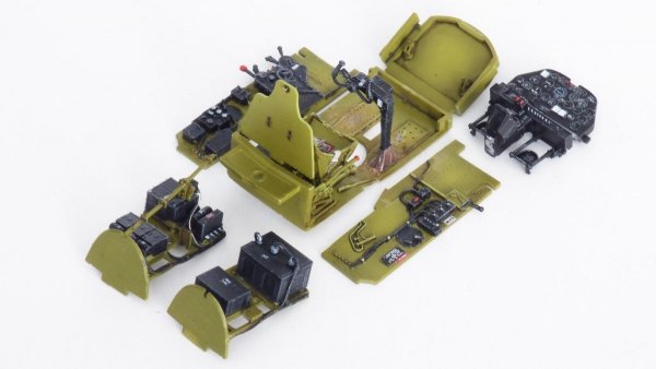 Eduard 648812 P-38J cockpit PRINT TAMIYA 1/48