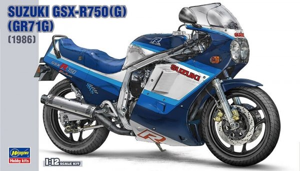 Hasegawa 21507 BK7 Suzuki GSX-R750 (G) (GR71G) 1986 1/12