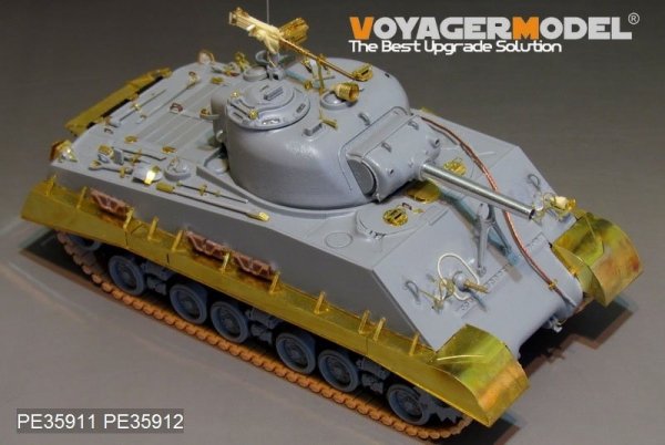 Voyager Model PE35911 WWII US M4A3(105mm) HVSS Basic for DRAGON 1/35
