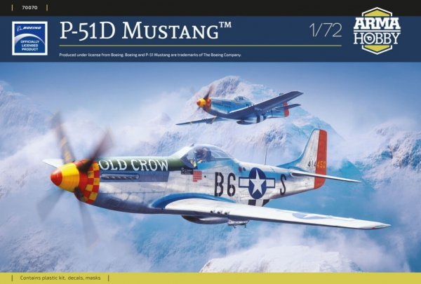 Arma Hobby 70070 P-51D Mustang 1/72