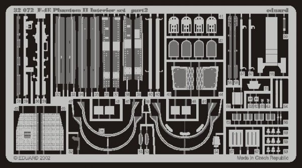 Eduard 32503 F-4E interior 1/32 Tamiya