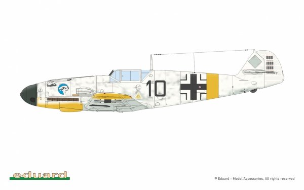 Eduard 7474 Bf 109F-2 - The Weekend Edition 1/72