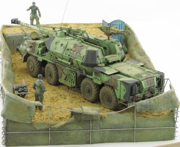 Toro 35F46 PKW Afganistan - Zołnierz w bazie 1/35