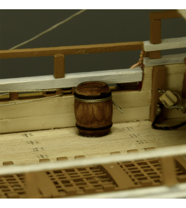 ARTESANIA LATINA 8565 Drewniana Beczka / wooden barrel 8 mm - 4 sztuki