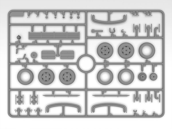 ICM 35593 G7107 WWII Army Truck 1/35
