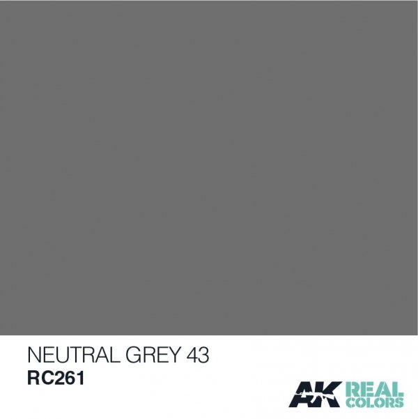 AK Interactive RC261 NEUTRAL GREY 43 10ML