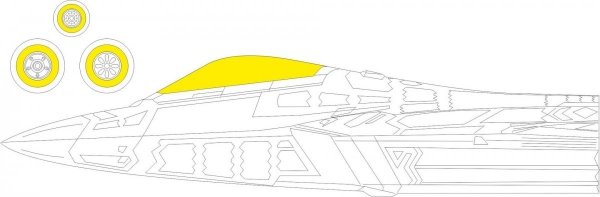 Eduard EX853 F-22A TFace I LOVE KITS 1/48