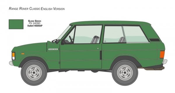 Italeri 3629 Range Rover Classic 50th Anniversary 1/24