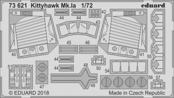 Eduard 73621 Kittyhawk Mk. Ia SPECIAL HOBBY 1/72