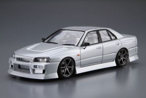 Aoshima 05321 Uras ER34 Skyline 25GT-t Nissan (1:24)