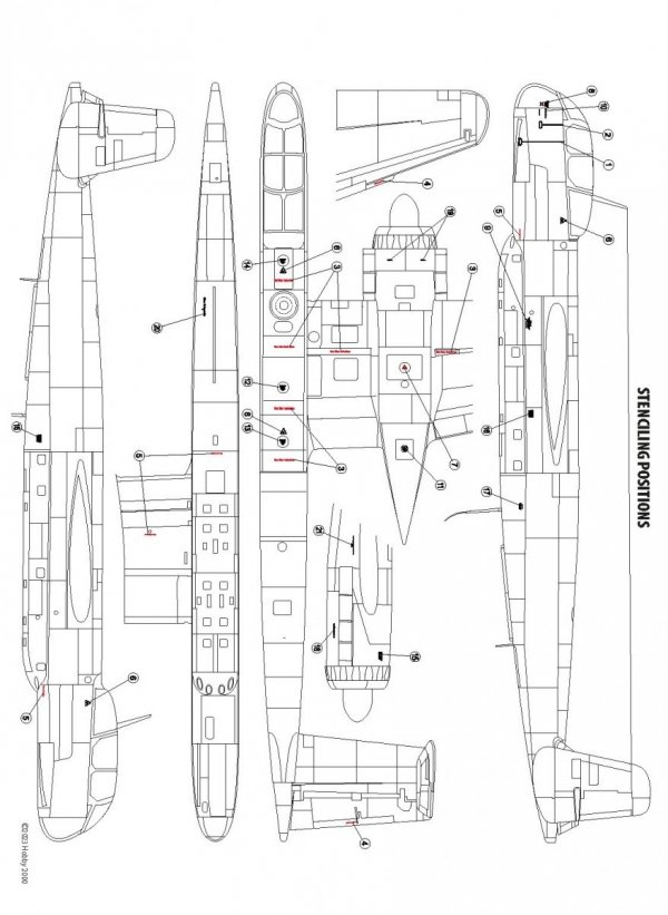 Hobby 2000 72068 Heinkel He 219 A-2 ( DRAGON + CARTOGRAF + MASKI) 1/72