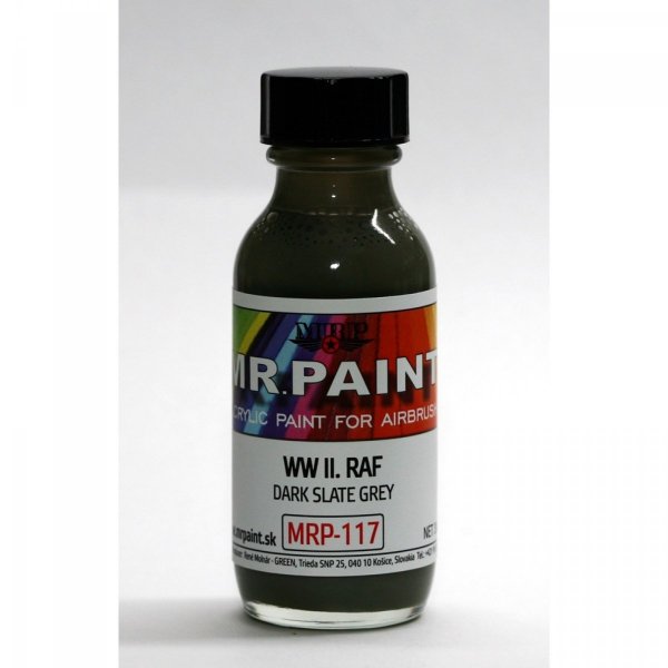 MR. Paint MRP-117 DARK SLATE GREY WWII RAF 30ml 