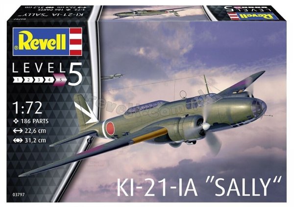 Revell 03797 Ki-21-Ia Sally 1/72