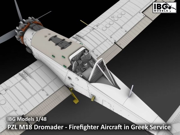 IBG 48004 PZL M18 Dromader - Firefighter Aircraft in Greek Service 1/48