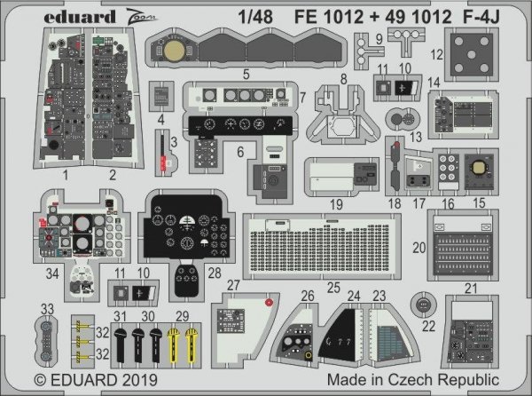 Eduard FE1012 F-4J ACADEMY 1/48